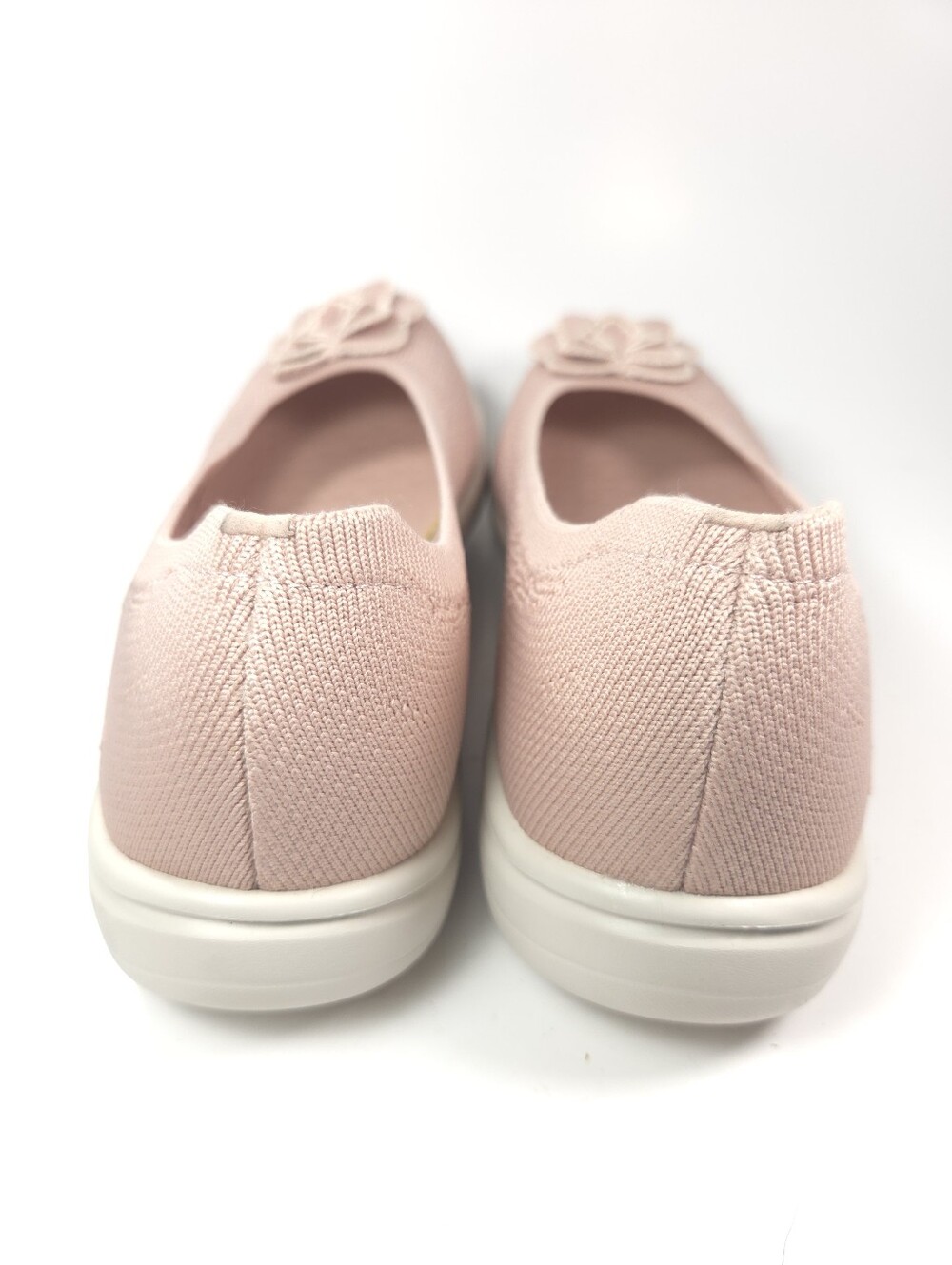Skechers On‑the‑GO Flex Radiant Flora Blush Pink Knit Slip‑On Skimmer Sz 9 - Picture 13 of 16